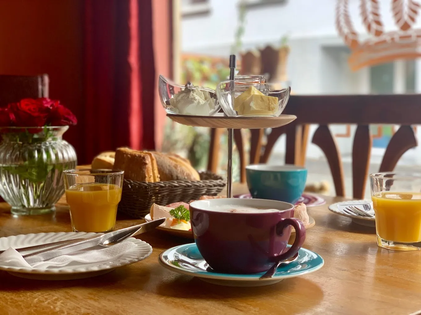 Frühstück im Café Krönchen