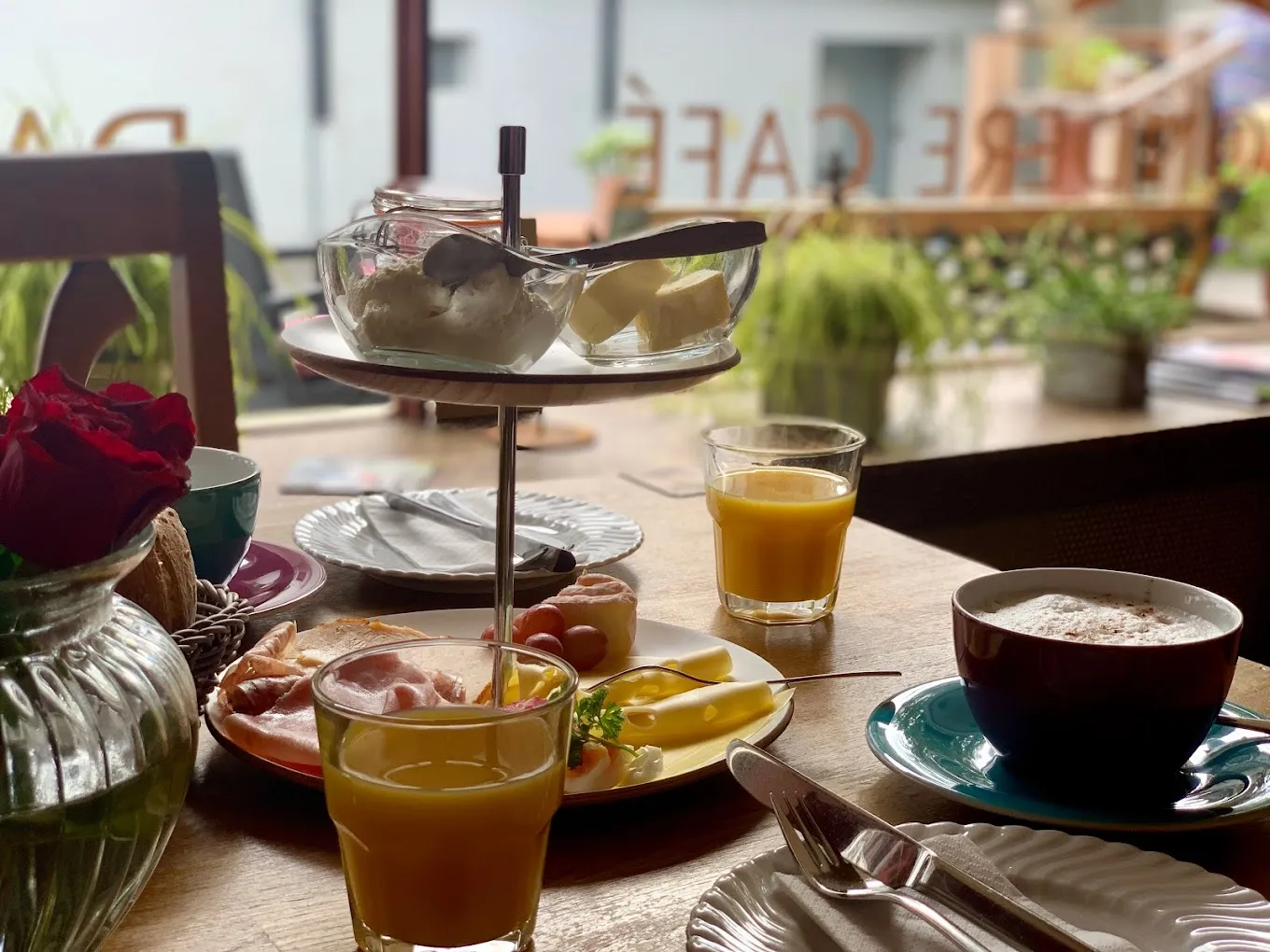 Impression aus der Speisekarte